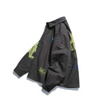 Unisex Jacket Autumn Cartoon Embroidered Printed Shirt