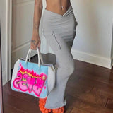 Women Desses Casual V-Shaped Skirt Slim Fit