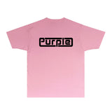 Purple Brand T Shirt Short Sleeve T-shirt Blouse