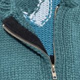 Kapital Sweater Vintage Autumn and Winter Japanese Style Niche Trend Knitting Ski Cardigan Jacket