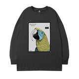 Men Long Sleeve Shirt Men's Trendy Brand Long Sleeve T-shirt Men's and Women's Hip Hop Casual Couple Base
