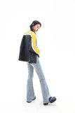 Unisex Jacket Fall Color-Blocking Zip Jacket Women's