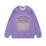 Men Hoodie Letter Print Sweatshirt