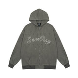 Men Hoodie Hooded Jacket Men's Loose Sweater Long Sleeve Autumn