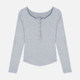 Women Long Sleeve Shirt V-neck Top Slim Fit Cinched Short Dress