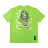 Men T Shirt Printed Short-Sleeved T-shirt Boys Casual Loose