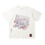 Travis Scott T-Shirt TRAVIS SCOTT CACTUS JACK Embroidery Crew Neck Short Sleeve T