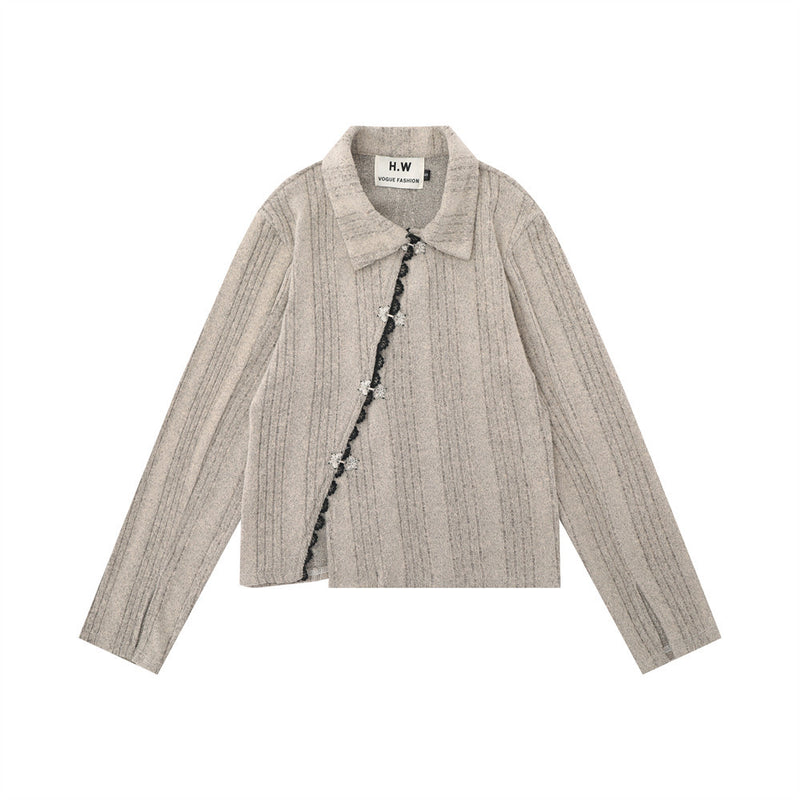 Women Sweater Women's Casual Fall Clothing Cardigan Top