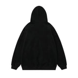 Men Hoodie Printed Foam Hooded Sweater Men's Autumn and Winter Loose Casual