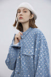 Unisex Jacket Autumn Sequined Casual Jacket Women's Clothing