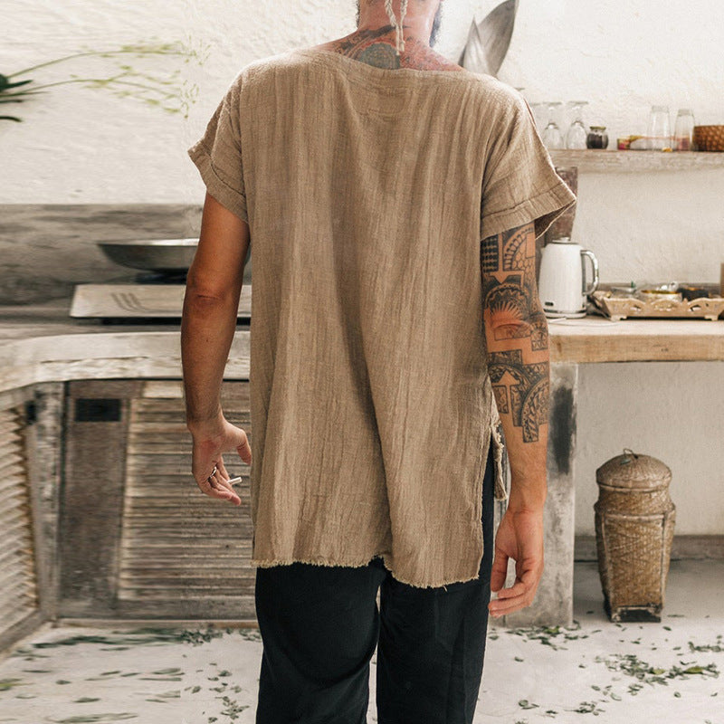 Men T Shirt Summer Men's Fashion Casual Loose T-shirt