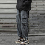 Men Sweatpants Fashion Brand Loose Tappered Fried Street Casual Trousers