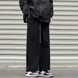 Men Sweatpants Overalls Men's Summer Retro Casual Loose Straight