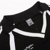 Women T-shirt Short-Sleeved T-shirt Girls' Summer Casual Cotton Stitching