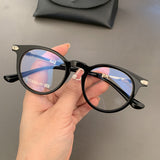 CHH Chrome Hearts Glasses Vintage Large Frame Versatile Myopia Glasses Frame