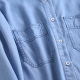 Women T-Shirt Spring and Autumn Loose Long Sleeve Casual Shirt Coat