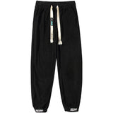 Men Sweatpants Corduroy Pants Men's Spring and Autumn Casual Pants Korean Style