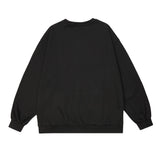 Men Hoodie Loose Casual Long Sleeves Crew Neck Top