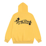 Men Hoodie Printed Loose Sweatshirt Spring and Autumn Men's Loose Street Long-Sleeved Top