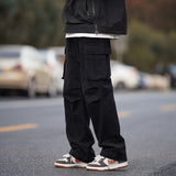 Men Sweatpants Men Spring and Autumn Fashion Brand Baggy Straight Trousers Casual