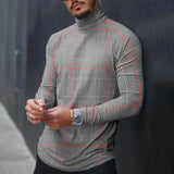 Men T Shirt Men's Long-Sleeved T-shirt Autumn Fashion Slim Fit
