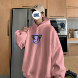 Men Hoodie Spring Top Hong Kong Style Loose Fashion Brand Hooded Jacket