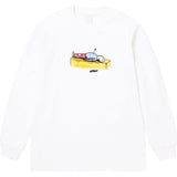 Mens T-shirts 23FW NEIL BLENDER ARROW L/S TEE Medium Arrow Cartoon Long Sleeve T-Shirt Bottom Shirt