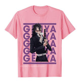 Popular Man T Shirt Retro Name Genya Demon Slayer Leisure