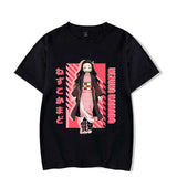 New Cute Kamado Nezuko Printed Anime T-shirts Fashion