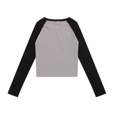 Women Long Sleeve T-shirt Multicolor Printing Long Sleeve T-shirt Women's Spring and Autumn round Neck