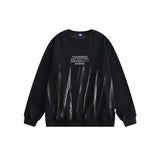 Unisex Jacket Autumn Flame Brushed round Neck Sweaters Women's Clothing