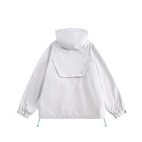 Unisex Jacket Fall Organ Side Contrast Color Shell Jacket Women's Clothing