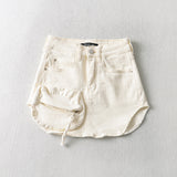 Women Skirt Summer High Waist Stretch Women Denim Skirt