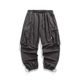 Unisex Pants Autumn Zipper Pocket Overalls