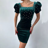 Women Desses Dress Winter Female Slim Fit Skirt