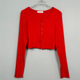 Women Long Sleeve Shirt Short Cardigan Long Sleeve Top for Women Autumn and Winter