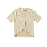 Women T-Shirt Knitwear Top Women's Summer Short Sleeve