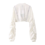 Women Sun Protection Shirt Sun Protection Clothing for Women under Short Loose Long Sleeves