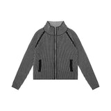 Women Sweater Women's Autumn Stand Collar Long Sleeve Sweater