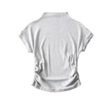 Women T-Shirt Short-Sleeved T-shirt Women's Summer Short Top