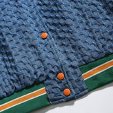 Varsity Jacket Vintage Spring Baseball Uniform Trendy Coat