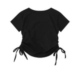 Women's T-shirt Short-Sleeved T-shirt Women's Short Summer Exposed Navel