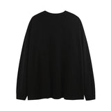 Men Long Sleeve Shirt Long Sleeve Bottoming T-shirt Men's and Women's Loose Top Autumn