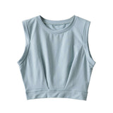 Women T-Shirt Summer Women's Loose Sports Cover round Neck Slim Fit
