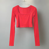 Women Long Sleeve Shirt Autumn and Winter Undershirt Women