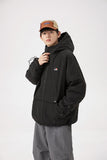 Unisex Hoodie Women's Season Cotton-Padded Coat