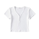 Women T-Shirt Short Sleeve T-shirt Slim Fit Slimming Top