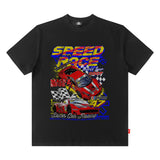 Men T Shirt Pattern Short Sleeve T-shirt Ins Men and Women Couple's Tops