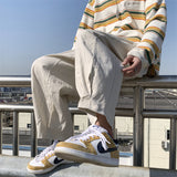Men Sweatpants Men's Summer Trendy Casual Pants Vintage