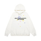 Men Hoodie Printed Hoodie Loose Personality Spring and Autumn